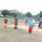 Công đoàn tổ 2 tổ chức giải nhảy bao bố chào mừng ngày Phụ nữ Việt Nam